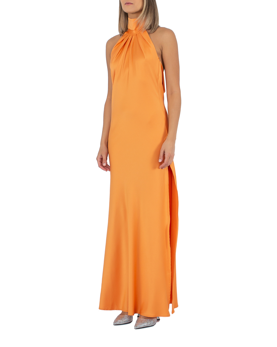 платье ACTUALEE 003810 оранжевый 46, размер 46 - фото 3