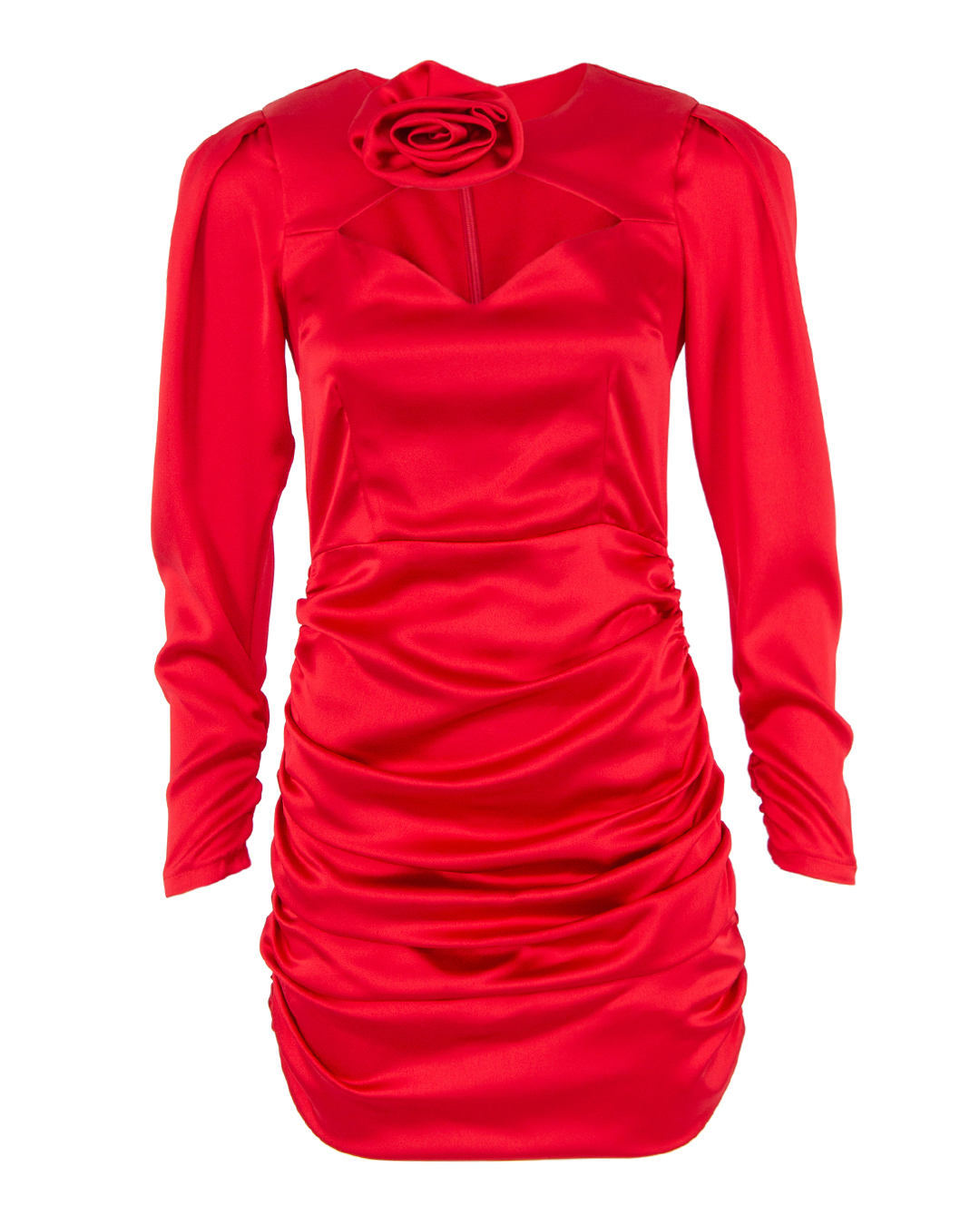платье ACTUALEE 003856 красный 44, размер 44 - фото 1