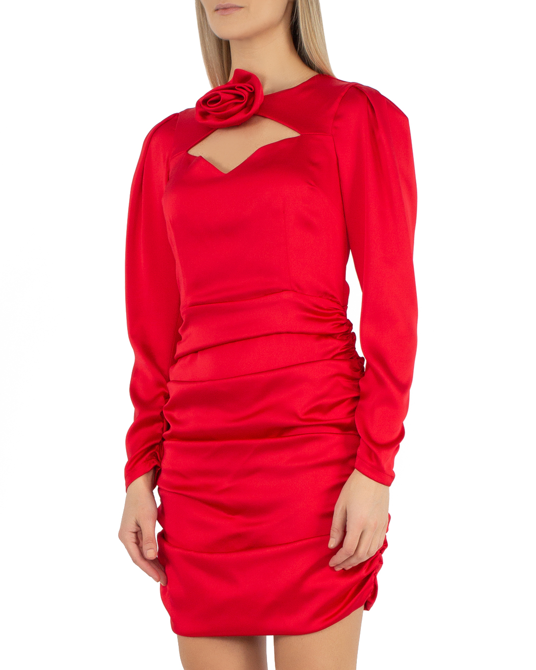 платье ACTUALEE 003856 красный 44, размер 44 - фото 3