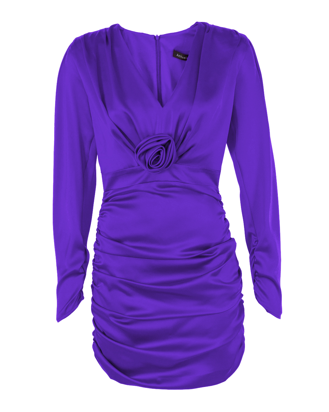 платье ACTUALEE 003885 фиолетовый 42, размер 42 - фото 1
