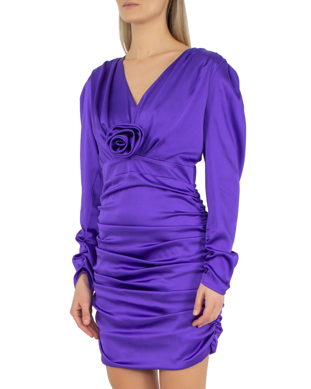 платье ACTUALEE 003885 фиолетовый 42, размер 42 - фото 3