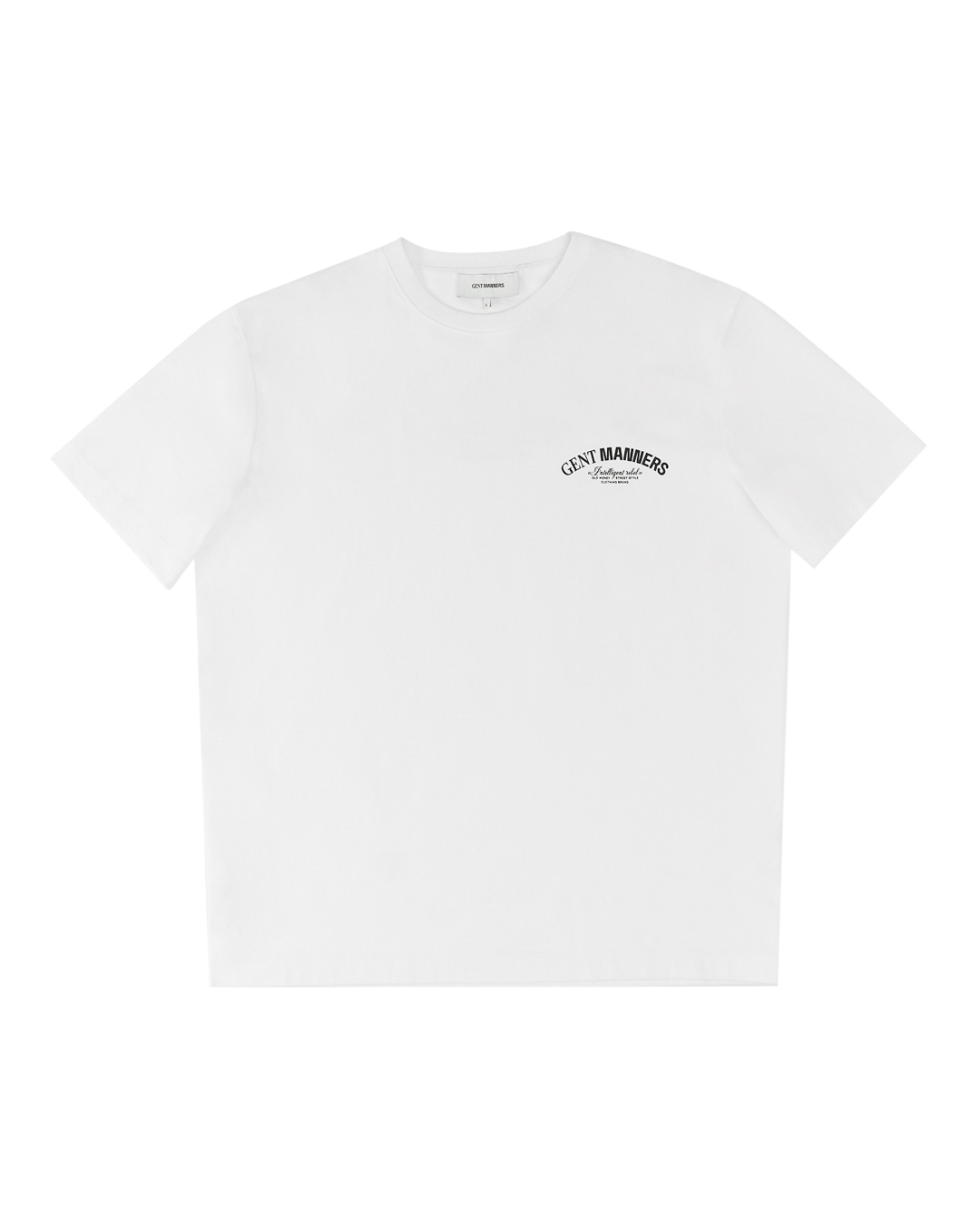 футболка Gent Manners 01_08T_WH белый 2xl, размер 2xl