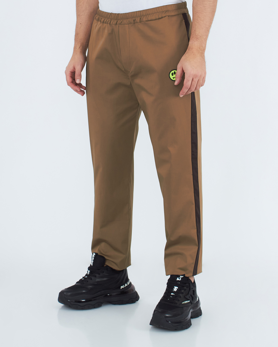 брюки BARROW 033933 коричневый 50, размер 50 - фото 3