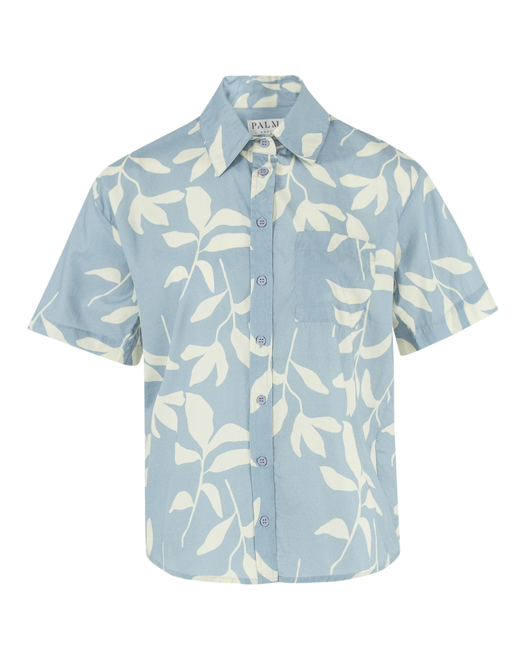 рубашка Palm Noosa 102265 синий+белый 10, размер 10, цвет синий+белый