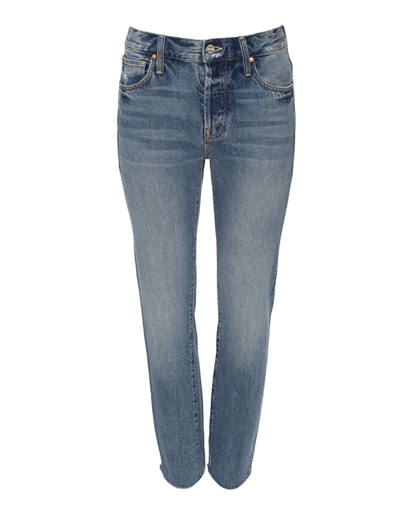 джинсы Mother Denim siawear леггинсы женские с высокой посадкой в рубчик