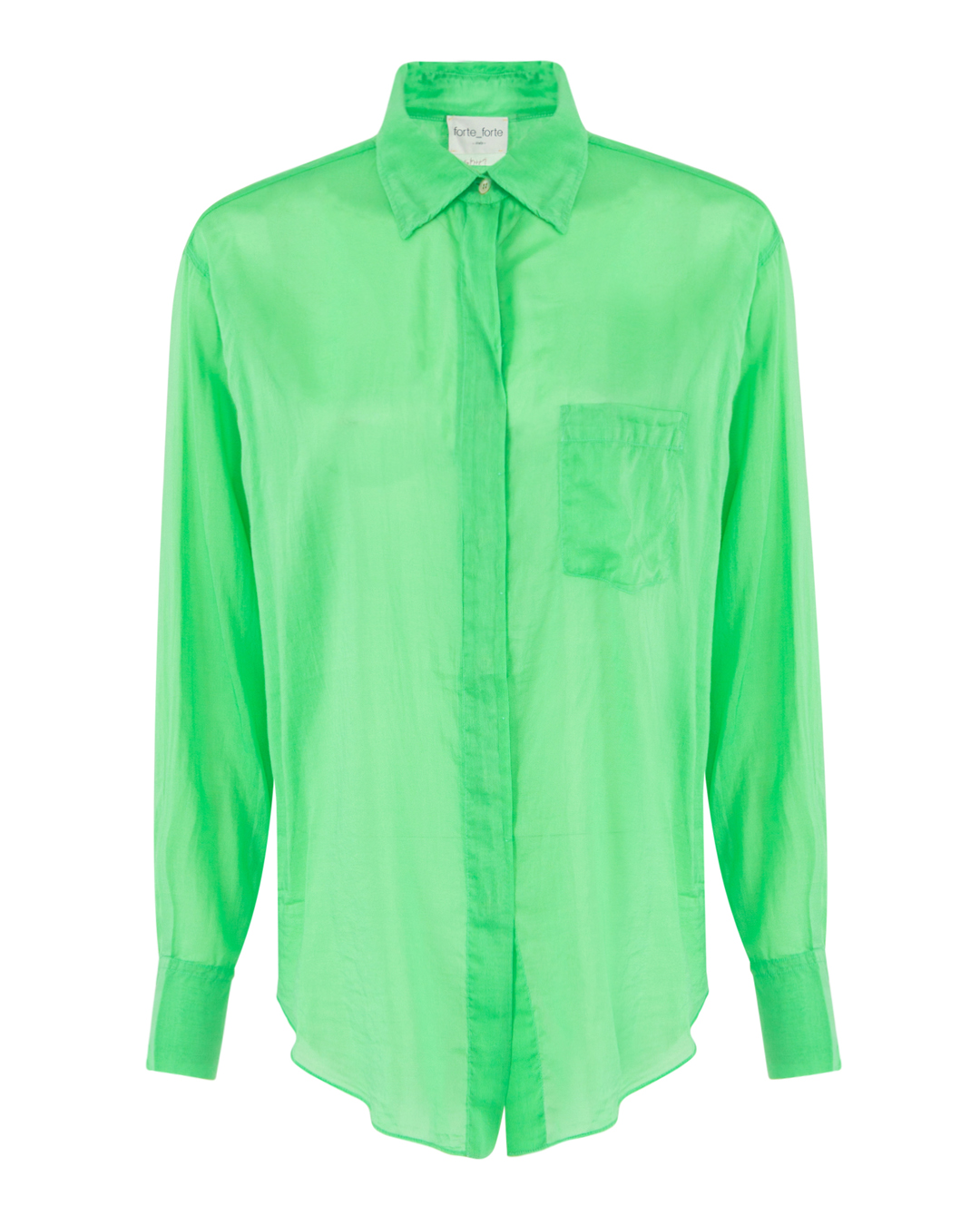 рубашка forte_forte 10440_my shirt зеленый 0