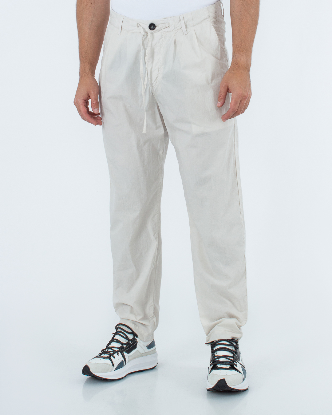 брюки Hannes Roether 110974 молочный l, размер l - фото 3