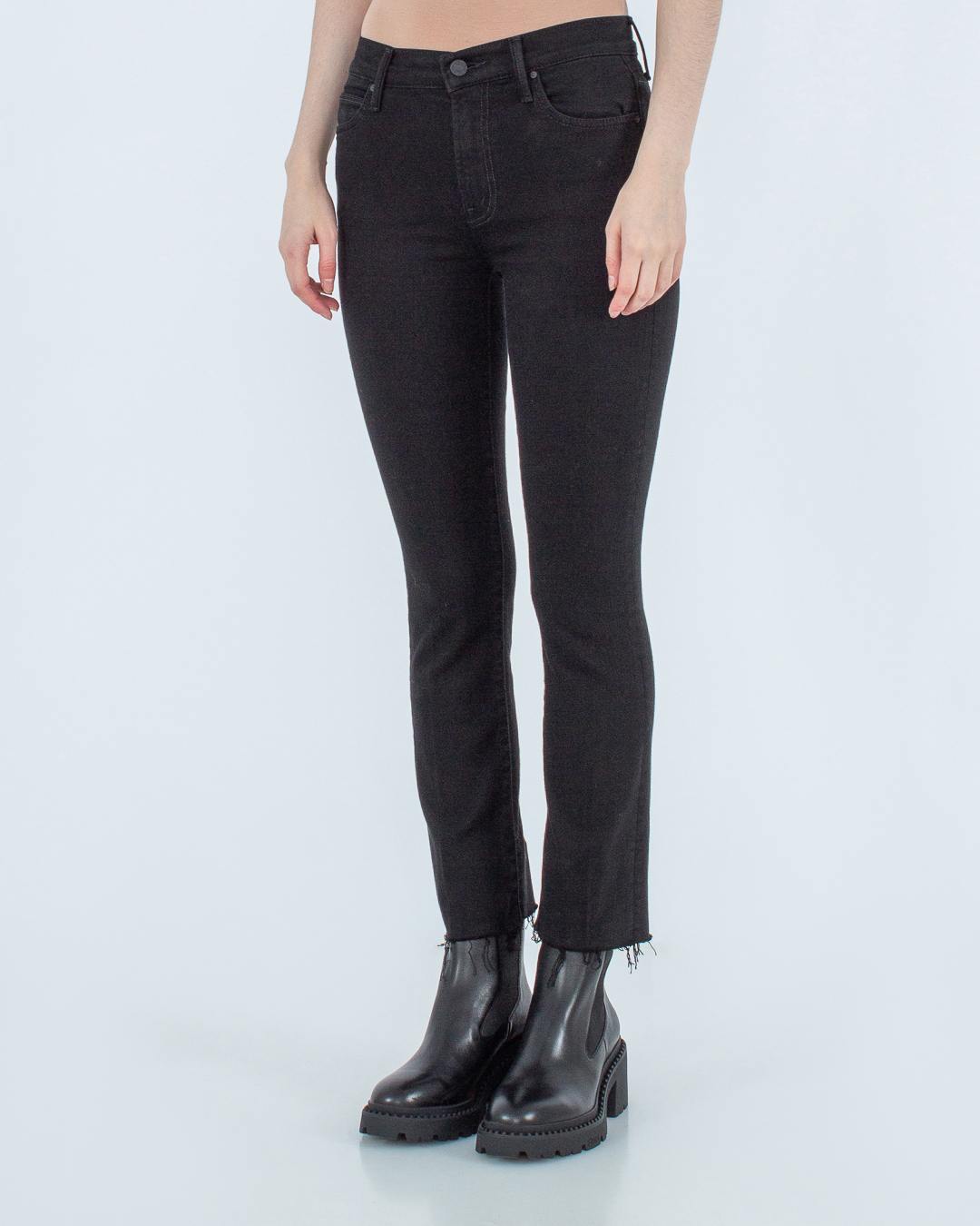 джинсы Mother Denim 1326-1099 черный 25, размер 25 - фото 3