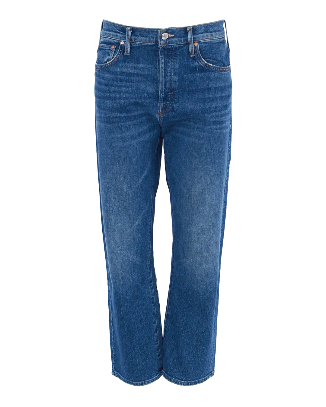 Mother Denim прямого силуэта  артикул 1448-259 марки Mother Denim купить за 40100 руб.