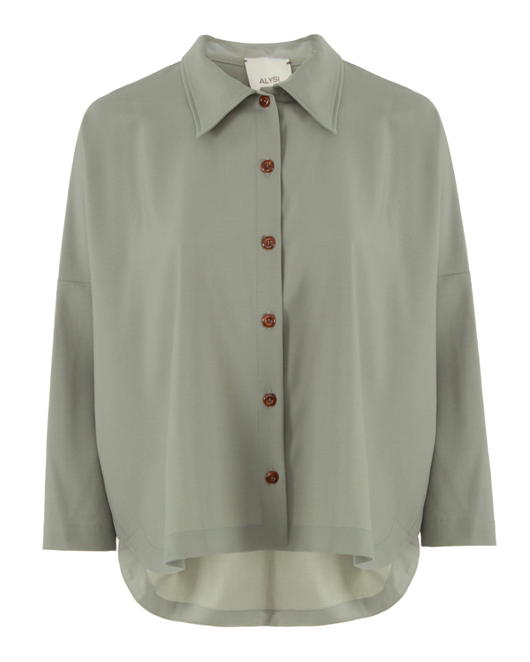 блуза ALYSI 153208 зеленый 42, размер 42 - фото 1