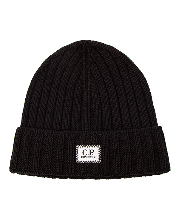 шапка C.P.Company 15CMAC120A005509A черный UNI, размер UNI