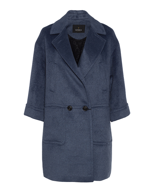 пальто LENOCI 2020L95-640 синий 40, размер 40