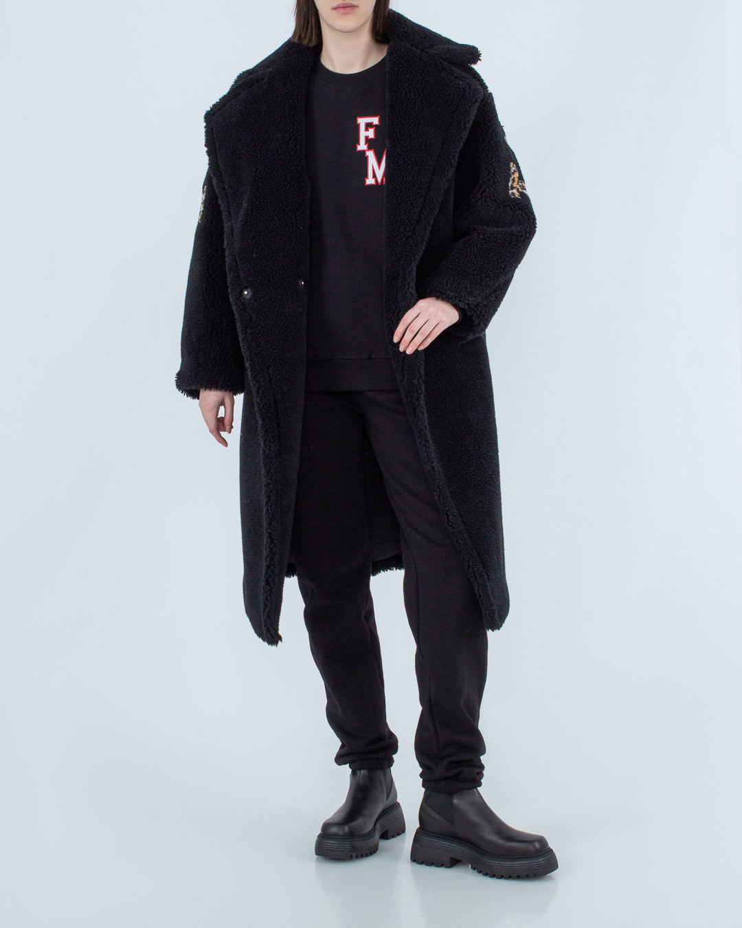 брюки Forte Dei Marmi Couture 22WF4081-999 черный l, размер l - фото 2