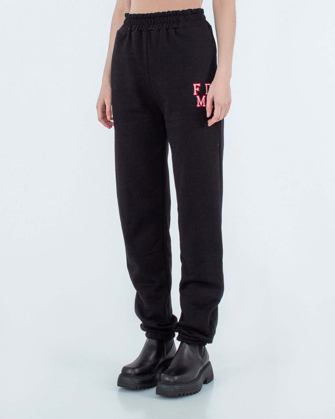 брюки Forte Dei Marmi Couture 22WF4081-999 черный l, размер l - фото 3