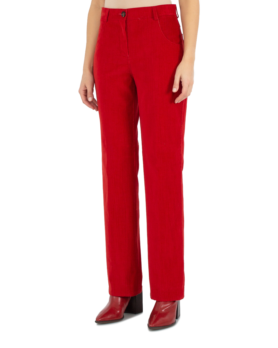 брюки Sfizio 23FA1843FLAME красный 42, размер 42 - фото 3