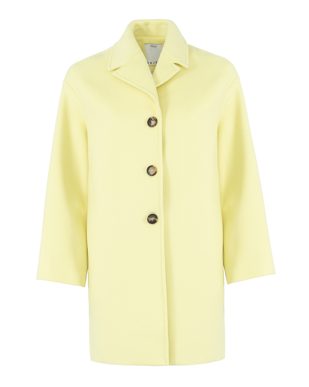 пальто Sfizio 23FA2509FINEST желтый 46, размер 46