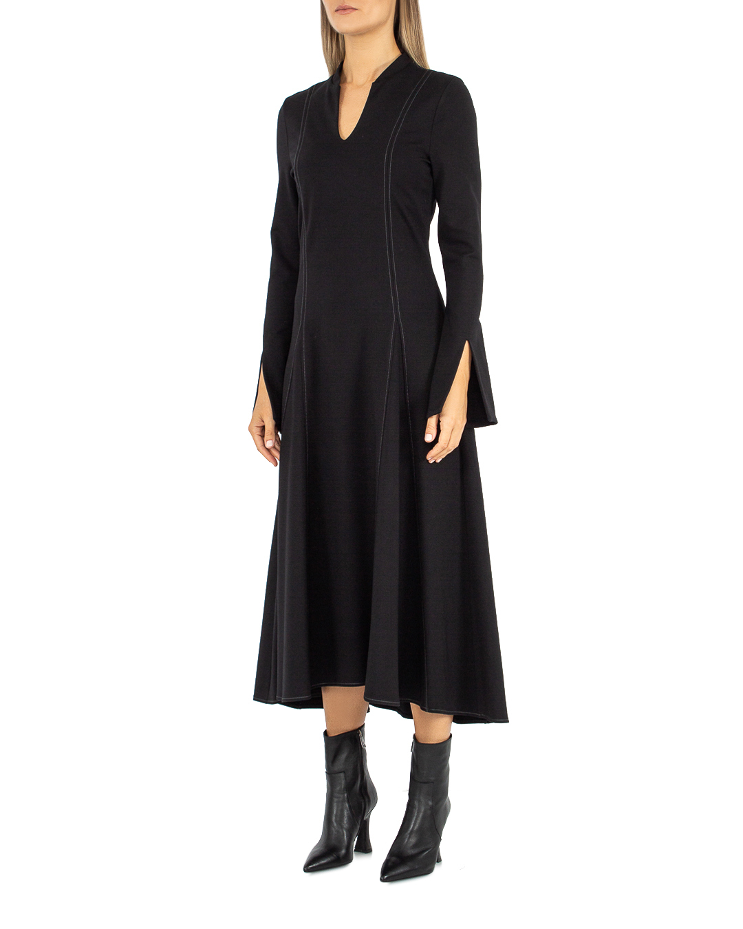 платье Sfizio 23FA6089CONFORT черный 42, размер 42 - фото 3
