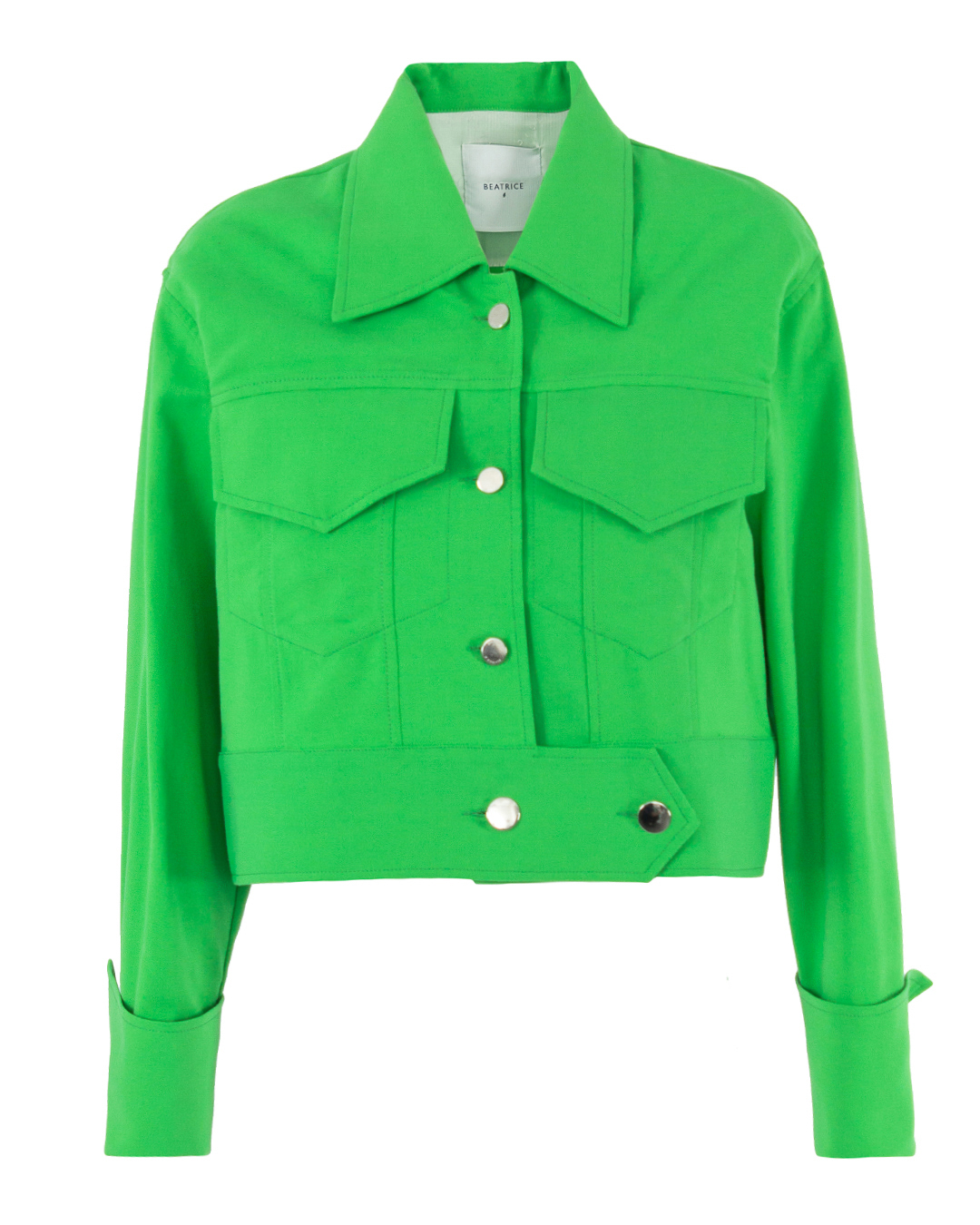 укороченная куртка BEATRICE 23FE3868RIO зеленый m, размер m - фото 1