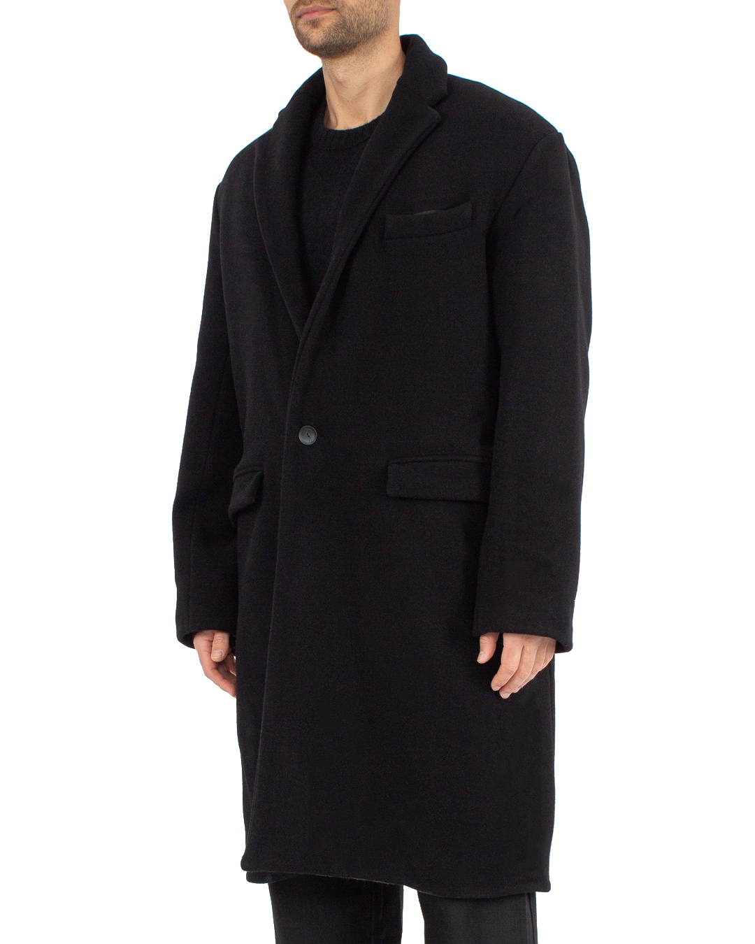 пальто Andrea Ya'aqov 23MINS27 черный m, размер m - фото 3