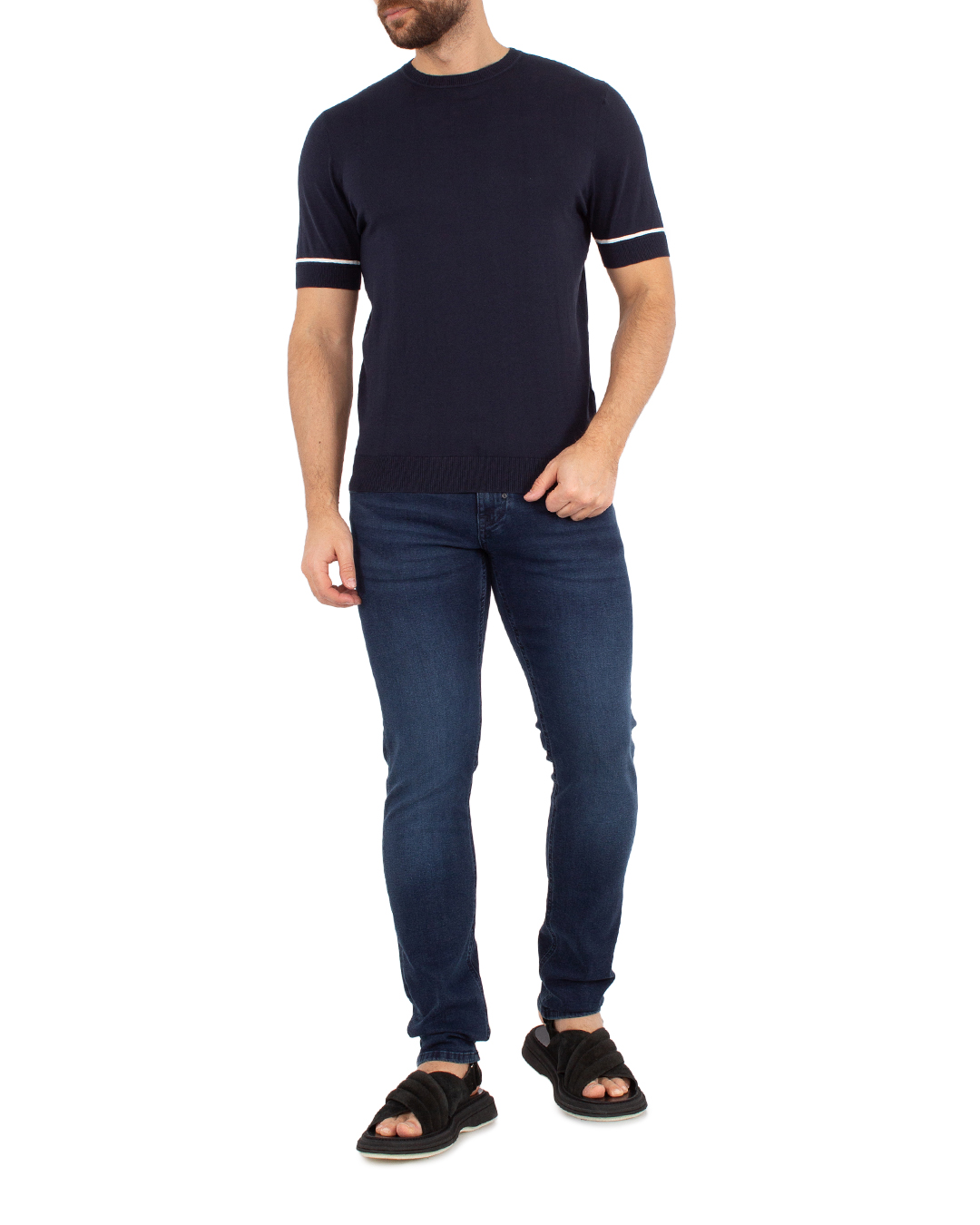 джинсы Antony Morato 242-FA750480-W01770 тем.синий 36, размер 36 - фото 2