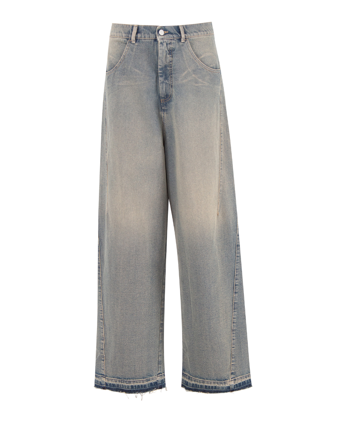 джинсы Andrea Ya'aqov комплект мужской фуфайка брюки начёс хаки размер 54
