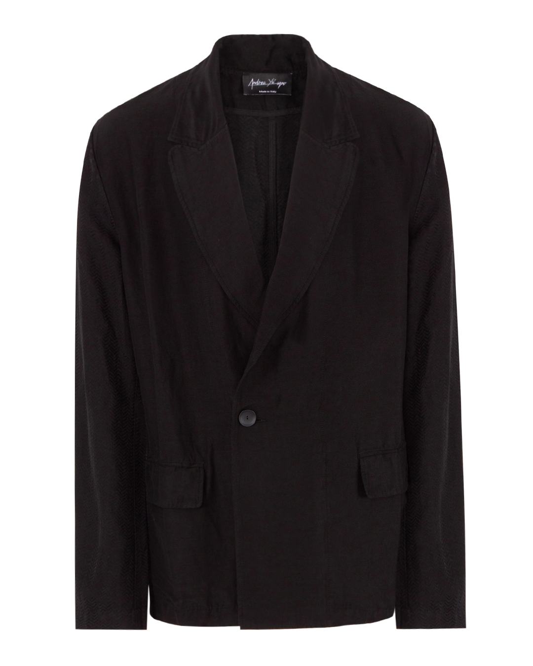 пиджак Andrea Ya'aqov 24MJAC45 черный 2xl, размер 2xl