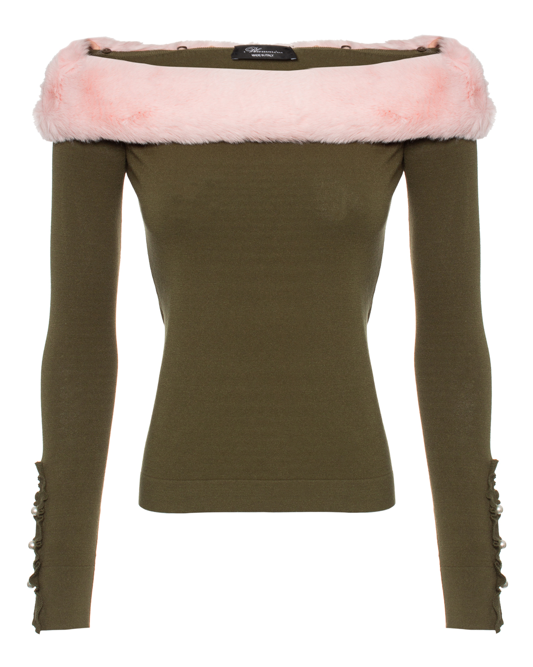 BLUMARINE с отделкой декоративным мехом  артикул 2M056A марки BLUMARINE купить за 78100 руб.