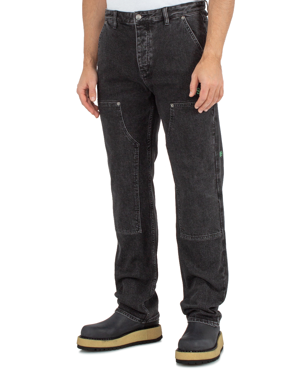 джинсы KSUBI 2 MFA23PA007 черный 30, размер 30 - фото 3