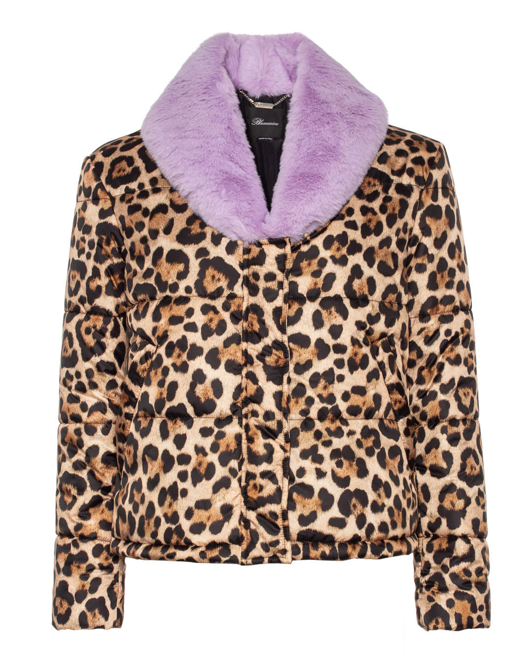 BLUMARINE из нейлона с меховым воротником  артикул 2S012A марки BLUMARINE купить за 206900 руб.
