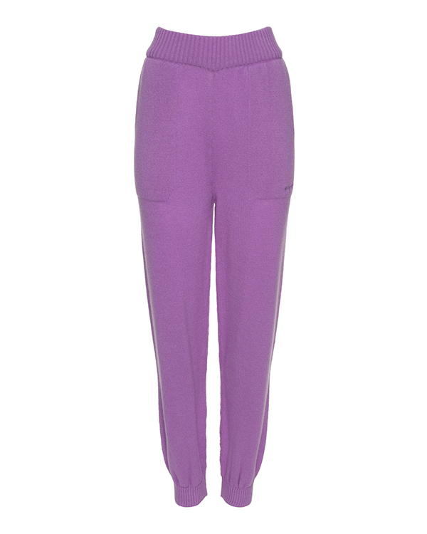брюки MSGM 3141MDP110 фиолетовый s, размер s - фото 1