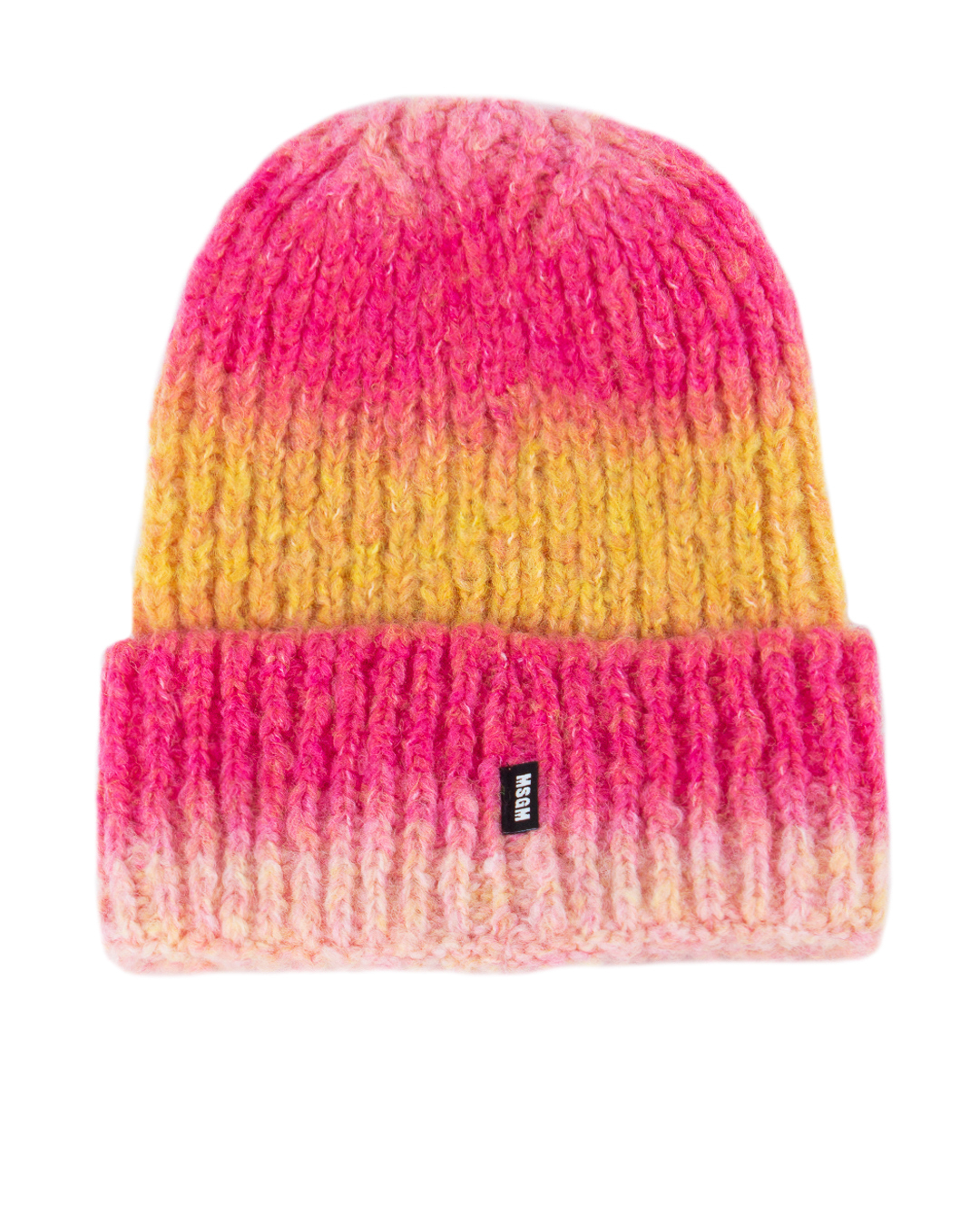 шапка MSGM 3541MDL09 розовый+принт UNI, размер UNI, цвет розовый+принт