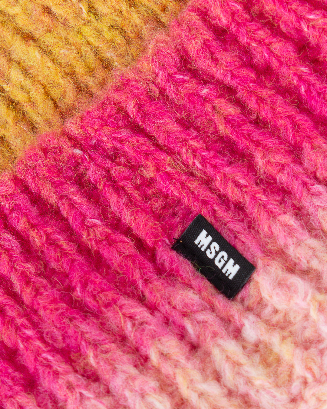 шапка MSGM 3541MDL09 розовый+принт UNI, размер UNI, цвет розовый+принт 3541MDL09 розовый+принт UNI - фото 3