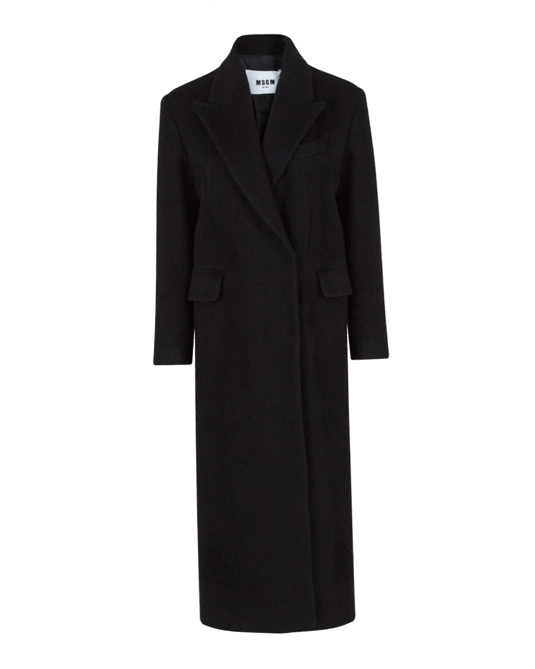 пальто MSGM 3542MDC03 черный 38, размер 38
