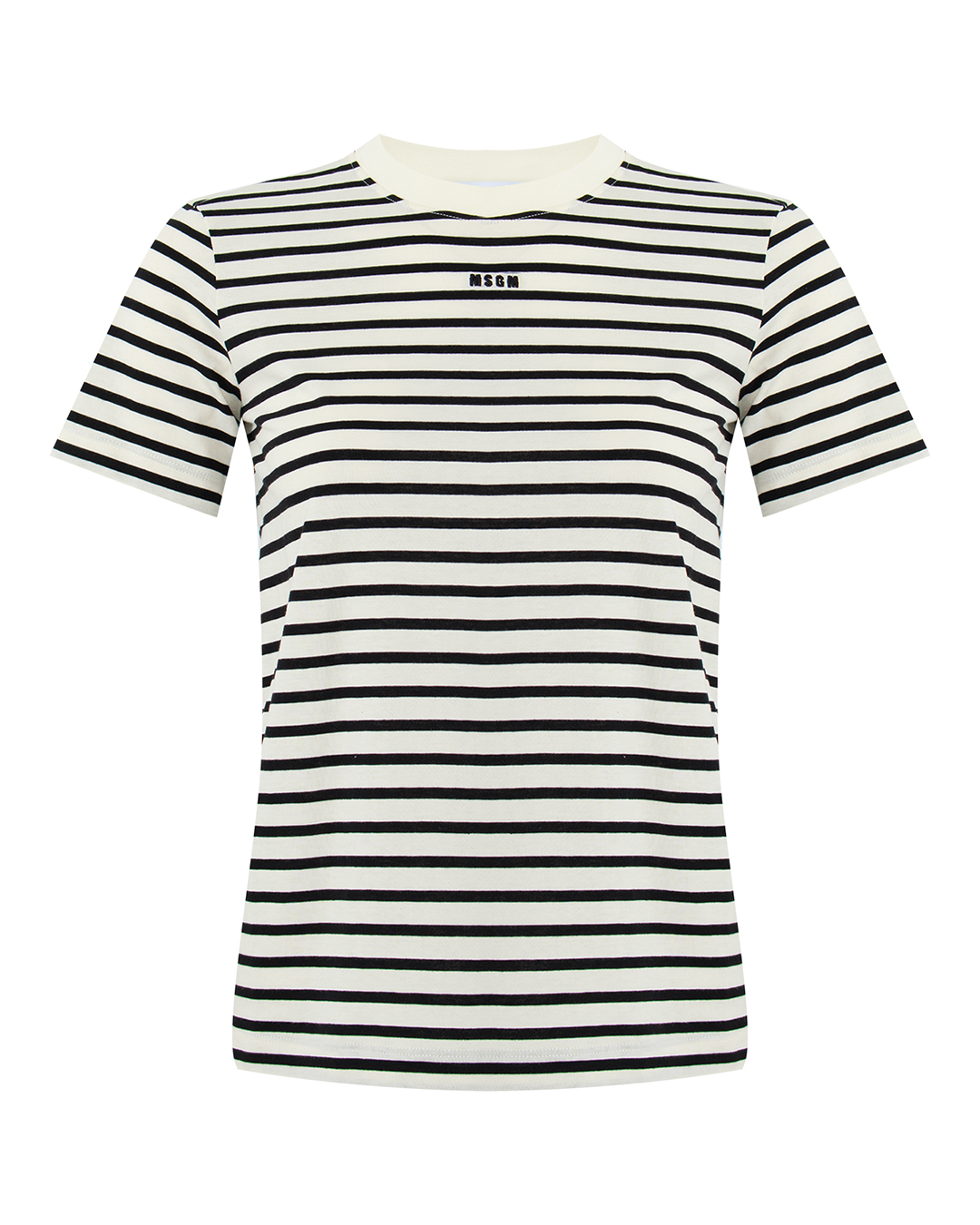 MSGM из хлопка в черно-белую полоску артикул 3641MDM97 марки MSGM купить за 23100 руб.