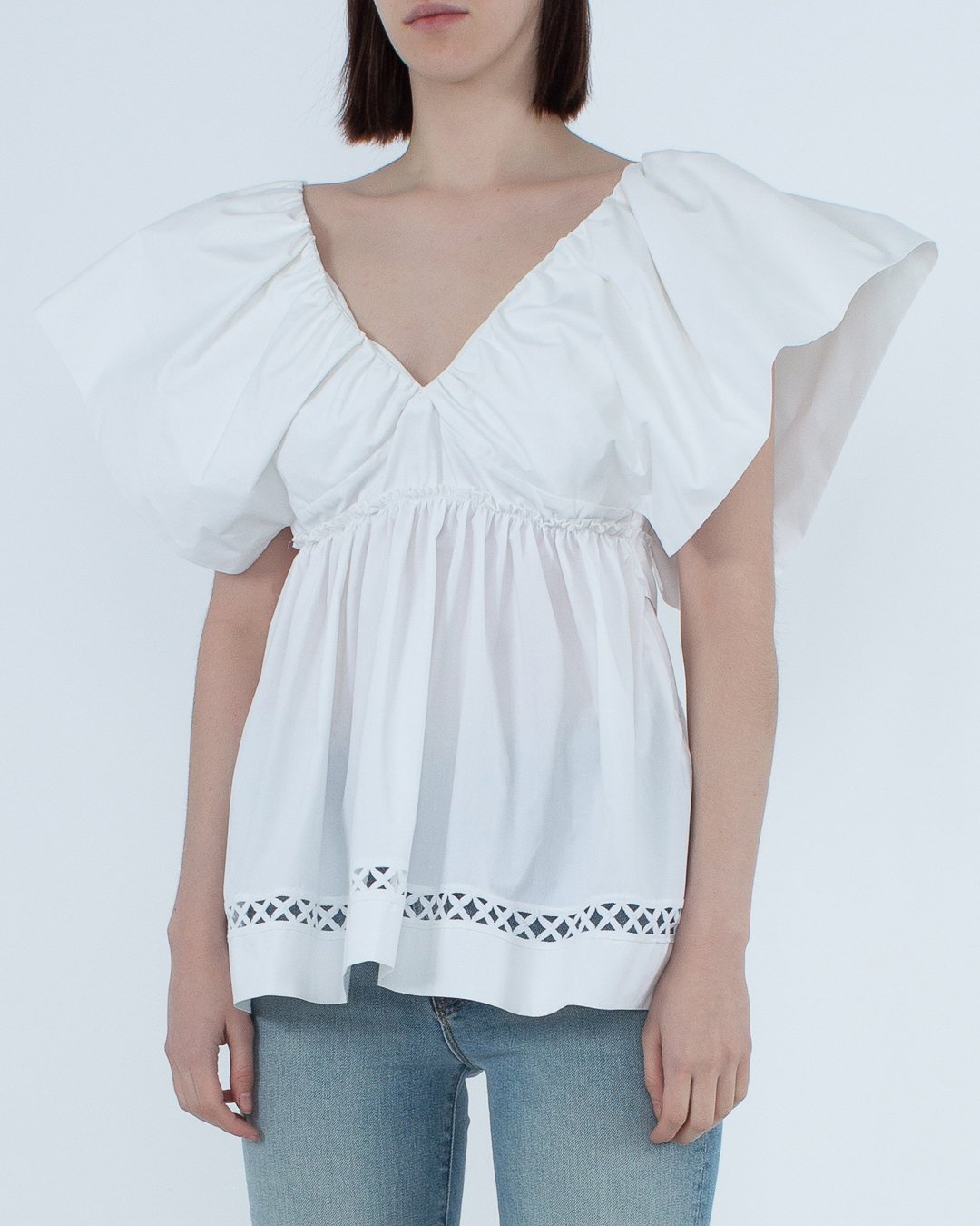 блуза MILVA-MI 4020 белый l, размер l - фото 3