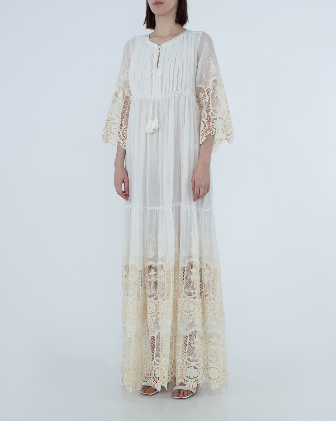 платье MILVA-MI 4041 белый s, размер s - фото 3