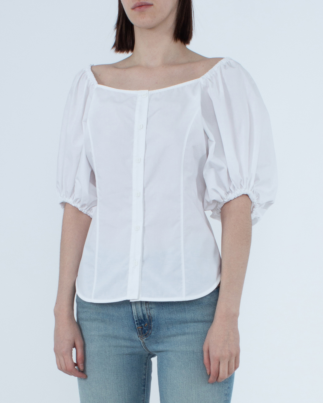 блуза MILVA-MI 4056 белый s, размер s - фото 3