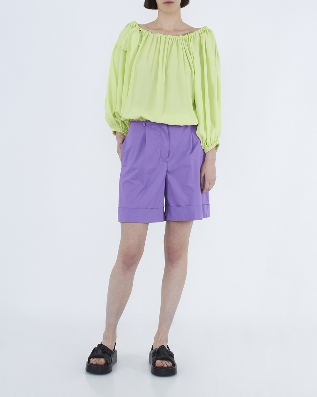 блуза Sfizio 4865GALLES св.зеленый 40, размер 40 - фото 2