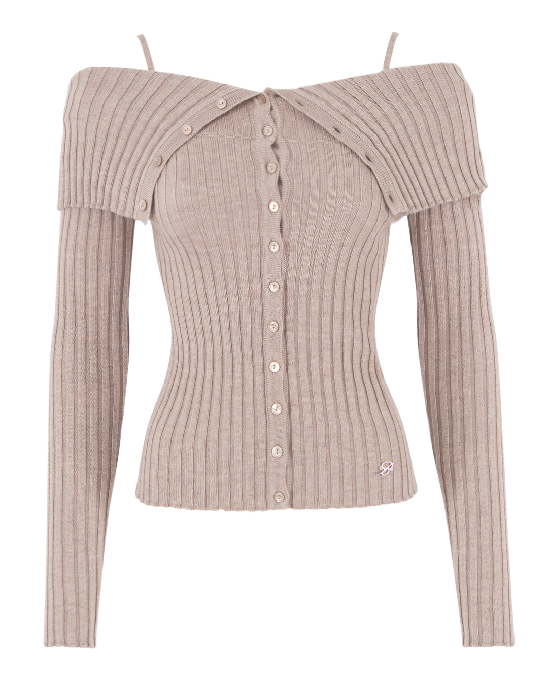 BLUMARINE из шерсти в рубчик  артикул 4M034A марки BLUMARINE купить за 92400 руб.