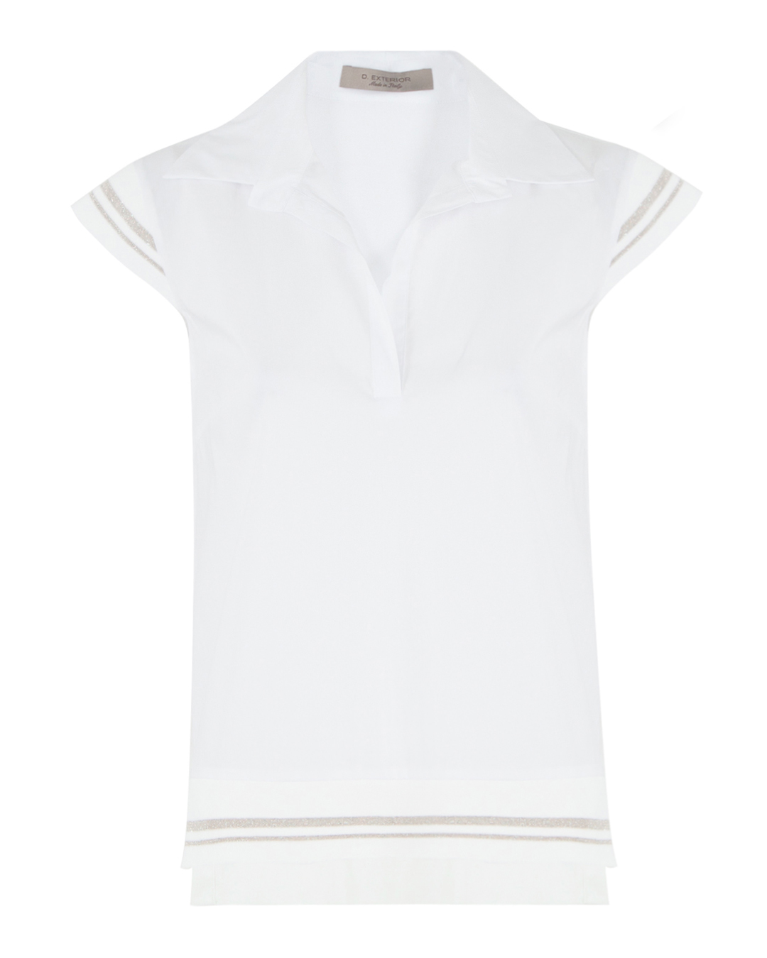 блуза D.EXTERIOR 58588 белый l, размер l - фото 1