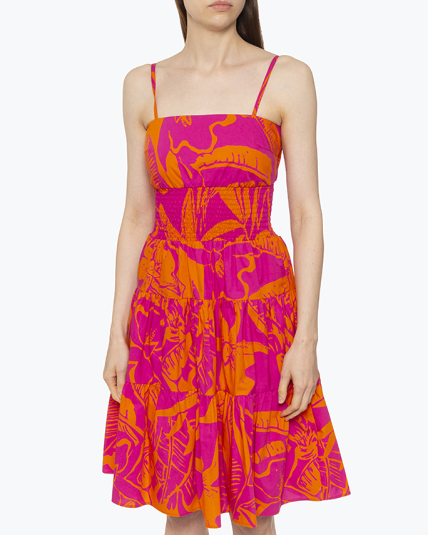 платье Sfizio 64446CROMIA розовый+оранжевый 38, размер 38, цвет розовый+оранжевый 64446CROMIA розовый+оранжевый 38 - фото 3