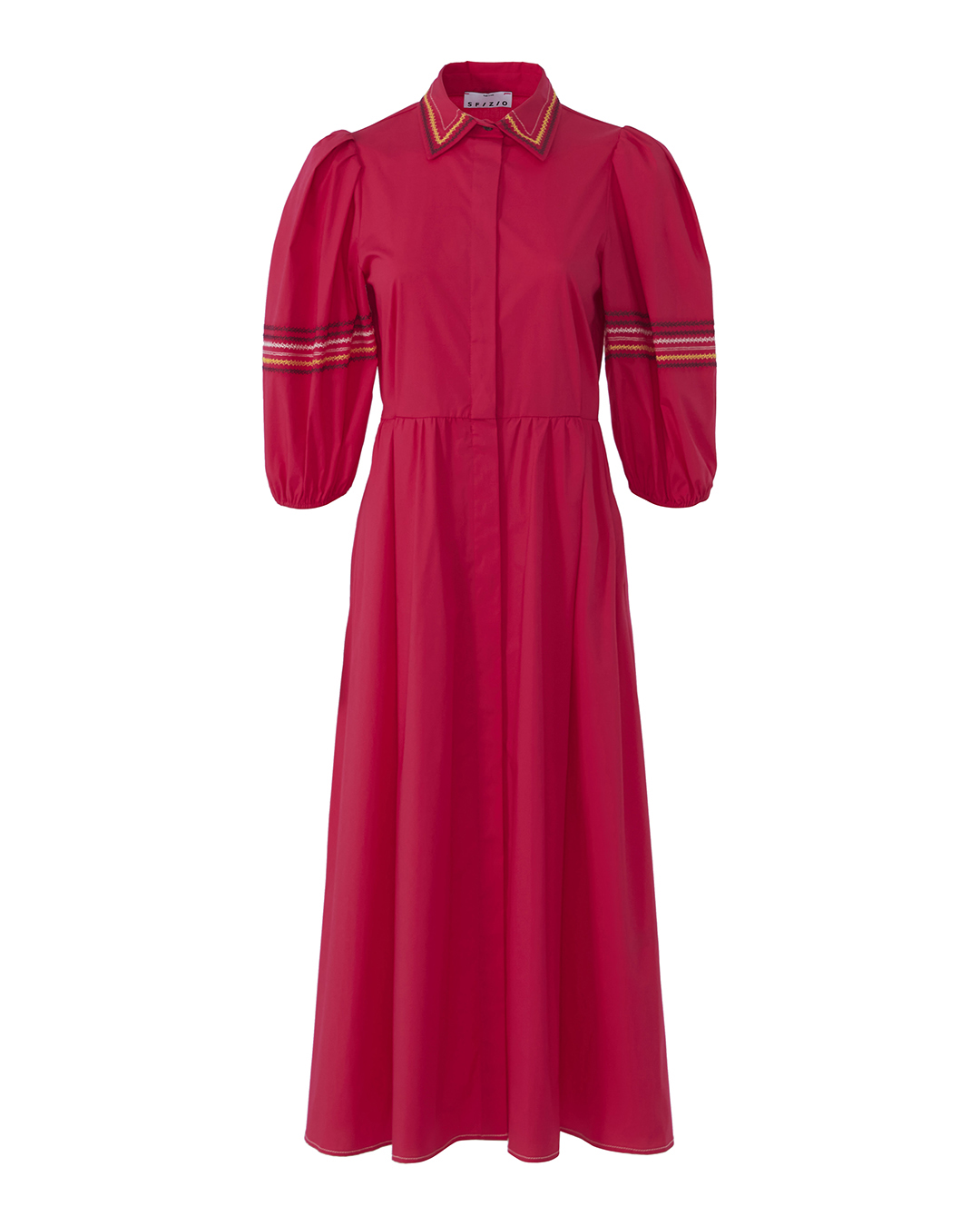 платье Sfizio 6729POPLIN красный 42, размер 42 - фото 1