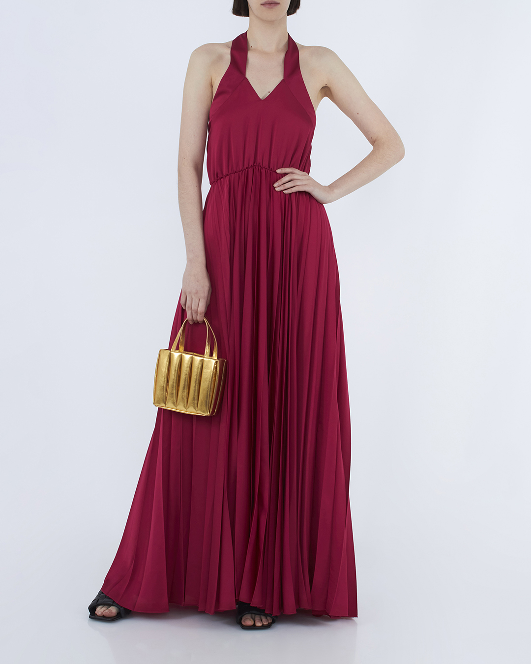 платье Sfizio 6769SATIN красный 40, размер 40 - фото 2
