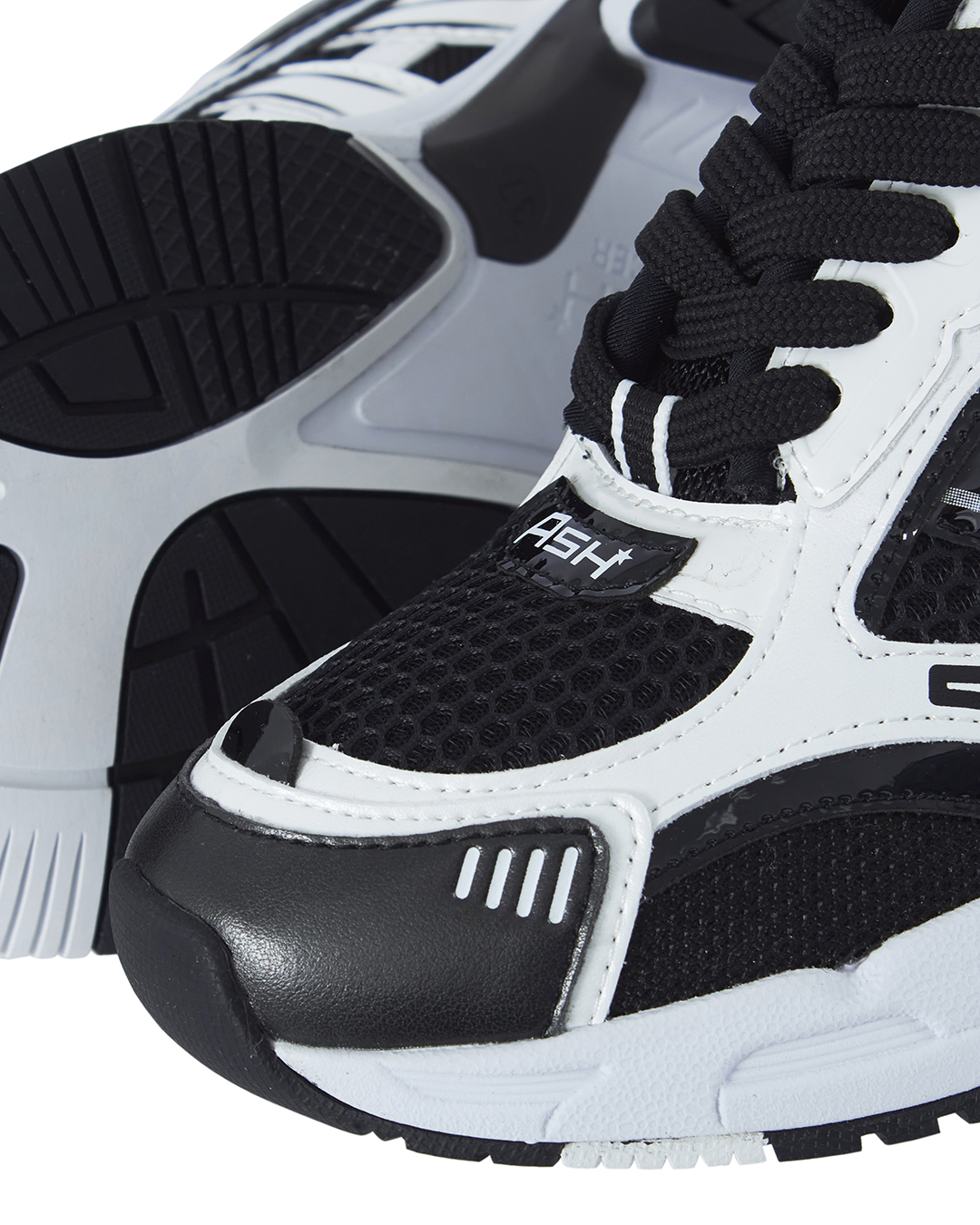 комбинированные кроссовки ASH 8AH.AH125623.T черный+белый 42, размер 42, цвет черный+белый 8AH.AH125623.T черный+белый 42 - фото 3