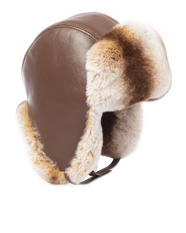 шапка Kaminsky 99643.23 коричневый+бежевый UNI, размер UNI, цвет коричневый+бежевый 99643.23 коричневый+бежевый UNI - фото 1