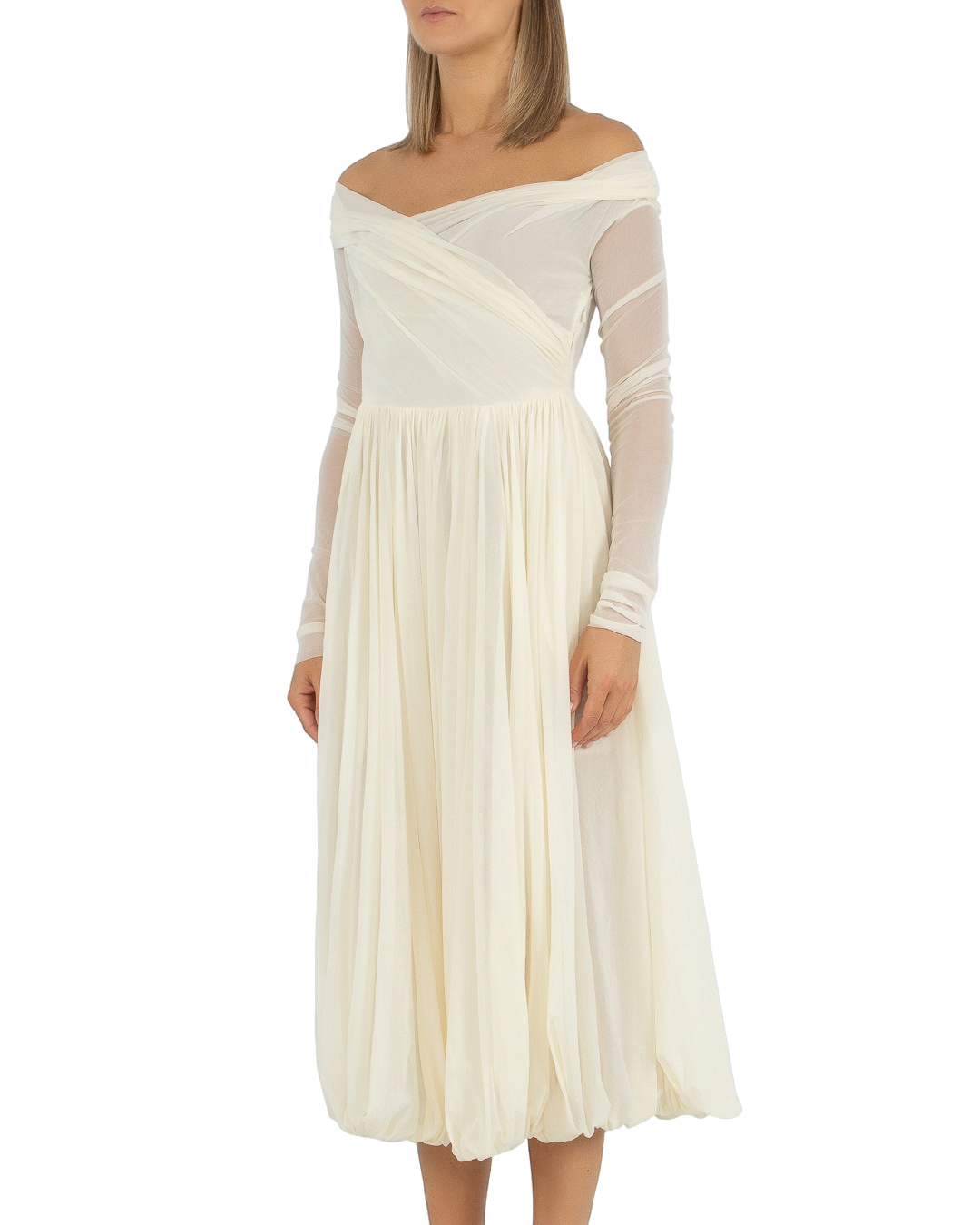 платье PHILOSOPHY DI LORENZO SERAFINI A04392 молочный 42, размер 42 - фото 3