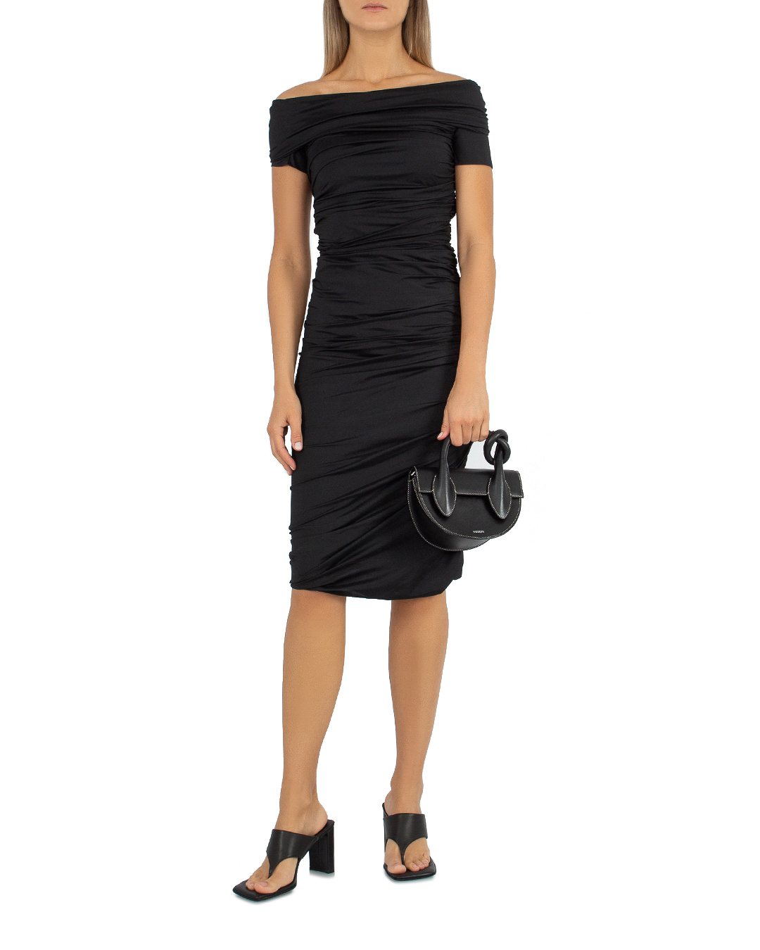 платье PHILOSOPHY DI LORENZO SERAFINI A04442 черный 40, размер 40 - фото 2
