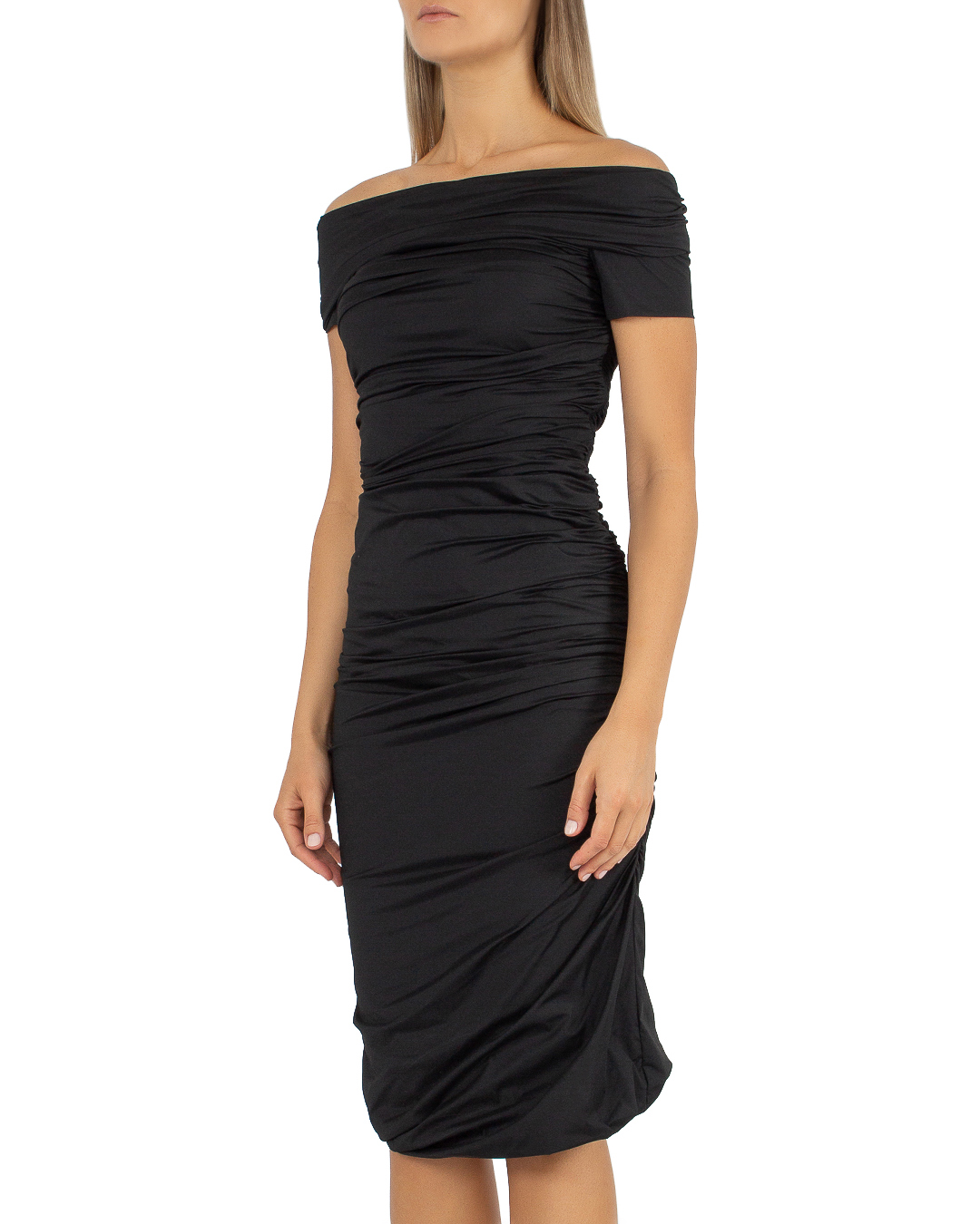 платье PHILOSOPHY DI LORENZO SERAFINI A04442 черный 40, размер 40 - фото 3