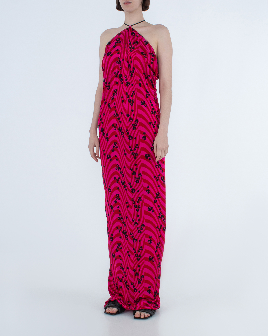 платье PHILOSOPHY DI LORENZO SERAFINI A0452 красный+принт 40, размер 40, цвет красный+принт A0452 красный+принт 40 - фото 3