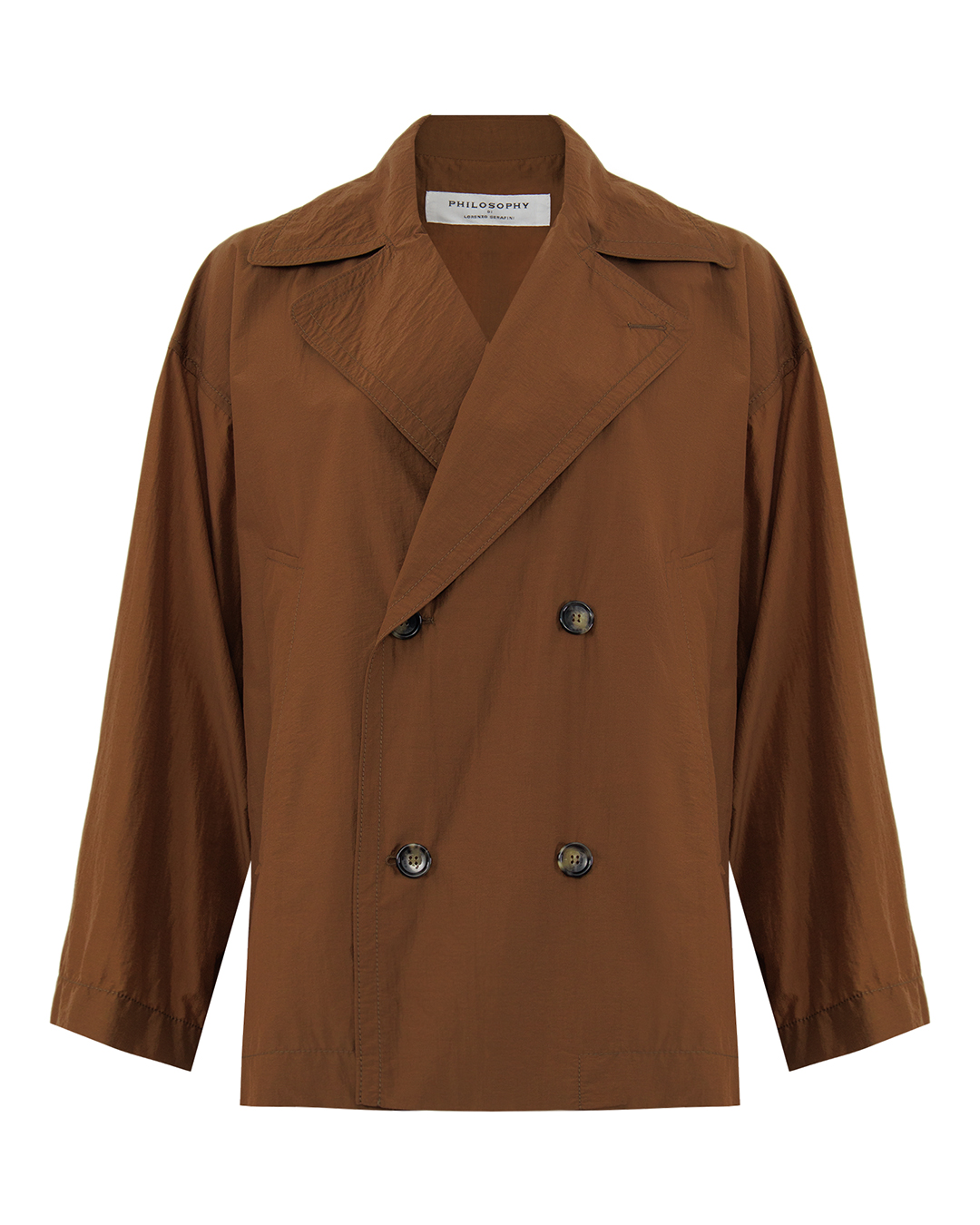 PHILOSOPHY DI LORENZO SERAFINI двубортная  артикул  марки PHILOSOPHY DI LORENZO SERAFINI купить за 128500 руб.